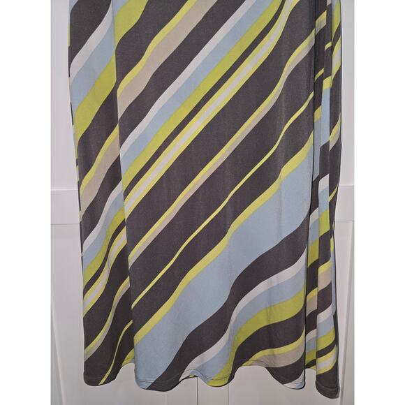 Merona Striped Sleeveless Midi Dress - Medium - Picture 11 of 16